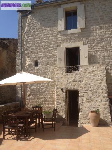 Maison de village 110m2 + terrasse à montjoyer Drôme provençale