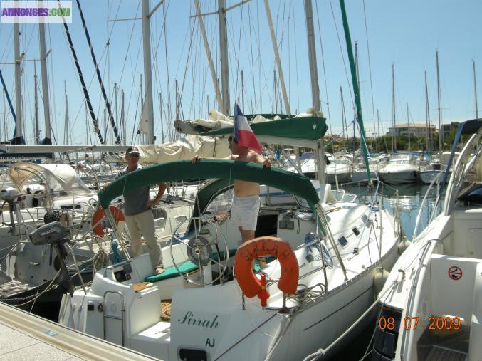 Vends voilier oceanis 321