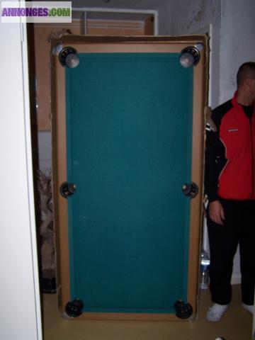 Vends billard et banc musculation