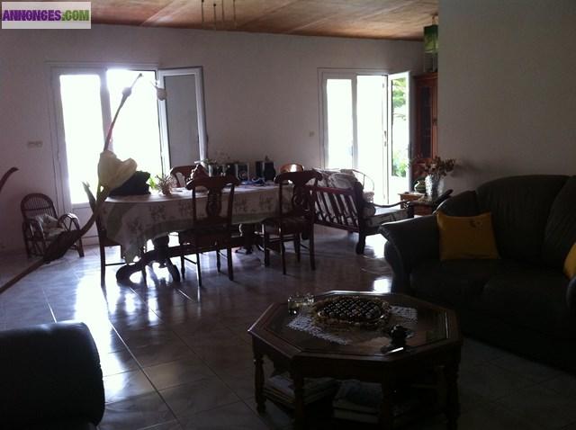 VILLA F5 DE 116 M² SUR 600 M²