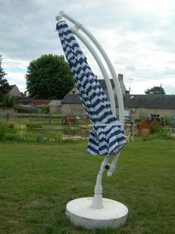 Parasol excentré de 3,50 m