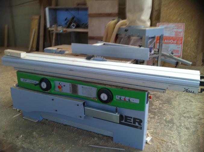 COMBINE A BOIS FELDER CF 741 SP + accessoires