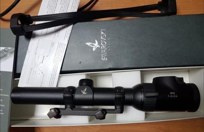 Vente de lunette Swarovski Z6i 2,5 - 15 x 56 P L ret.4A-I