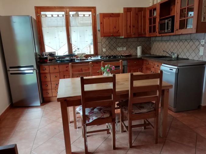 ST COL Appart T3 Rde jardin tout équipé