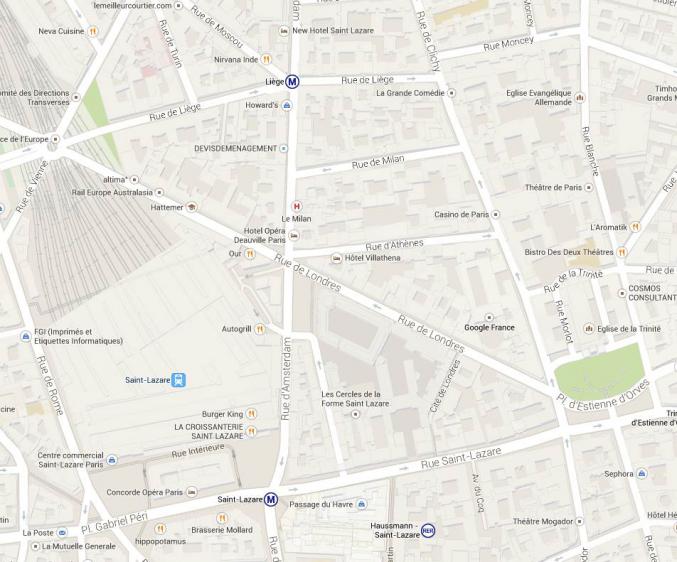 Bureaux à louer Métro Liege Proche St Lazare