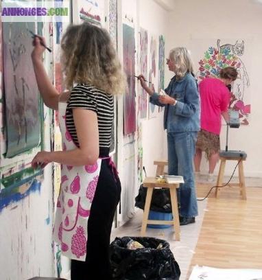 Stages dessin peintures vacances de février