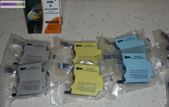 Lot 13 cartouches encre compatible BROTHER  DCP / MFC
