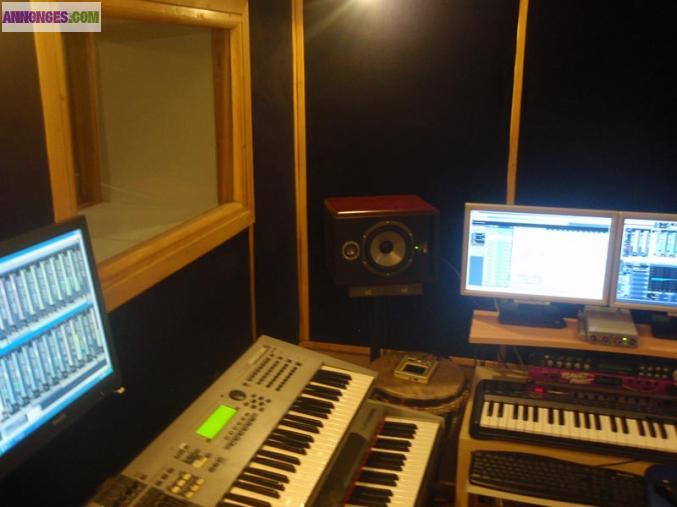 Studio d' enregistrement et de production musicale professionnel Paris - IDF