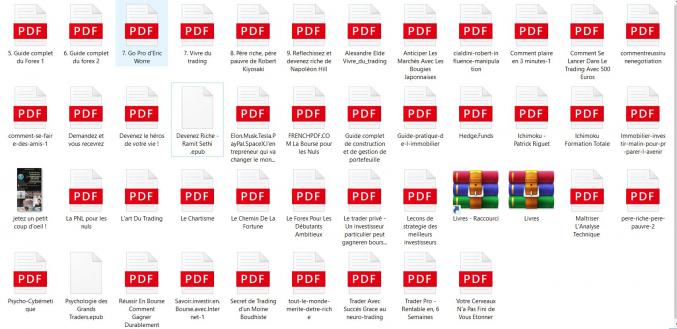 Livres finance personelle 