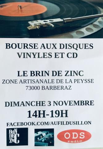 Bourse disques vinyle et cd