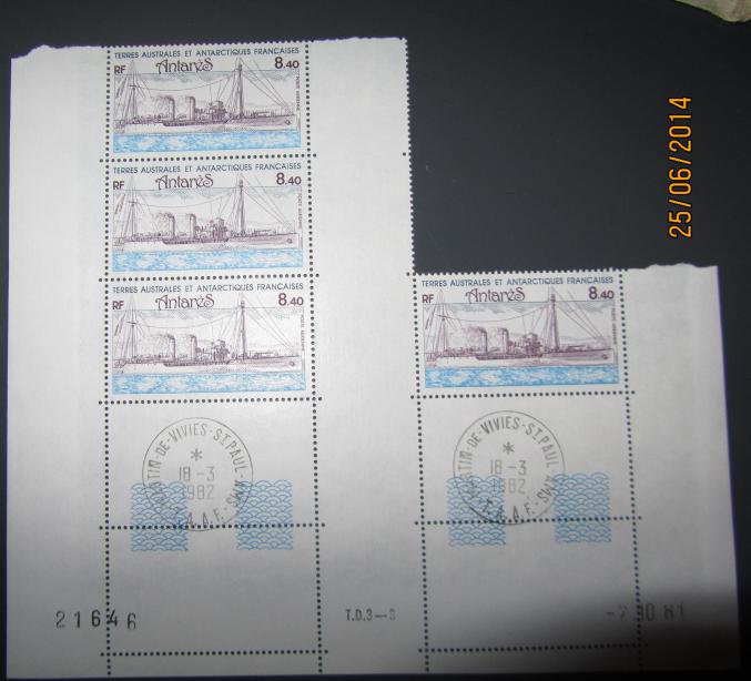 Timbres TAAF neufs