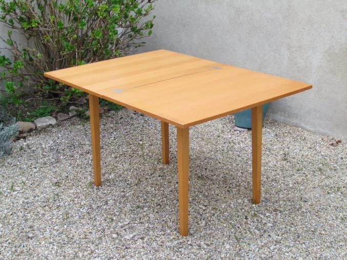 Table amovible bois