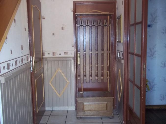 Très beau porte manteau en chène