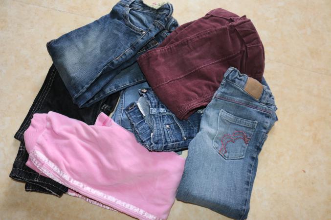 LOT DE 7 PANTALLOIN FILLE 6 ans