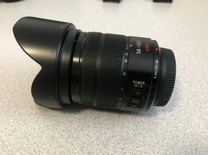 Panasonic GH4 +unité YAGH+Lumix 14-140