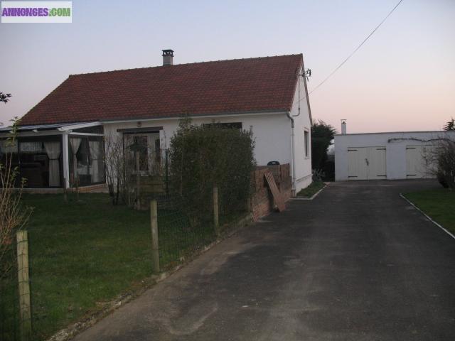 Pavillon de plain pied  a vron