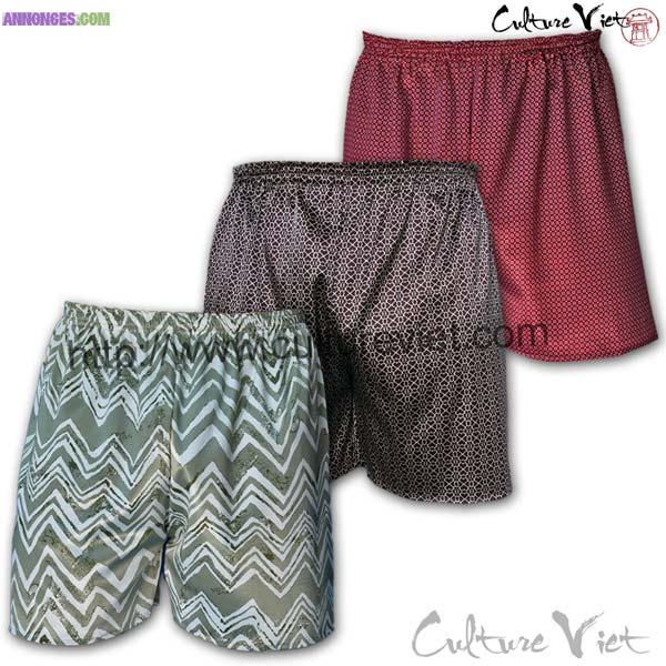 Idée Cadeau Pack Caleçon Homme en satin de soie