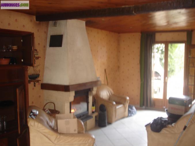 Maison de village à Villey-le-sec (54840) 95 m2,très calme