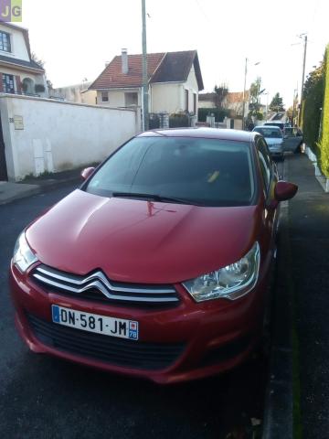 CITROEN C4 HDI 90 ATTRACTION - 2015 - ROUGE