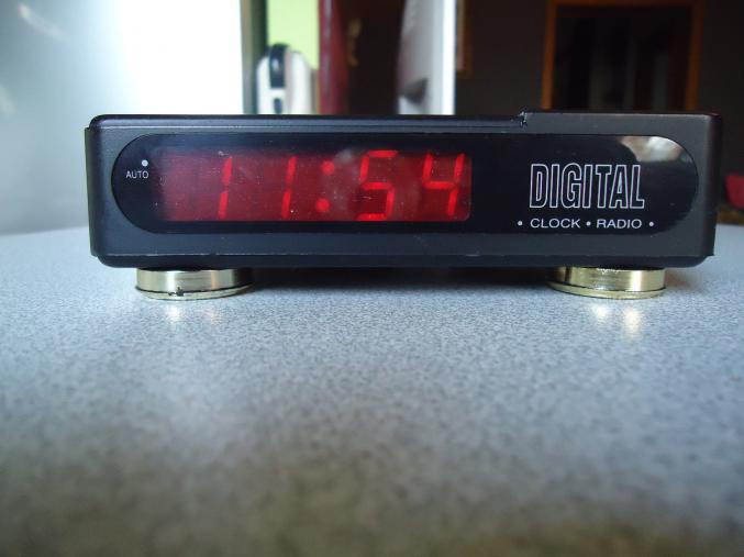 Radio réveil digital.