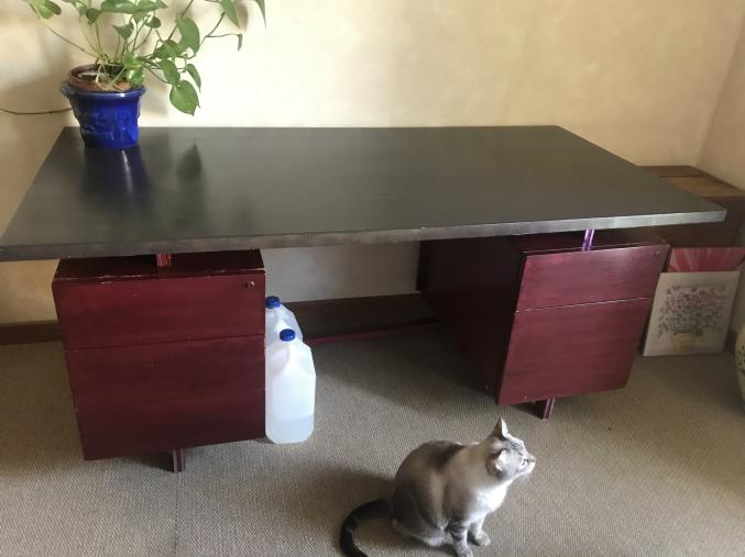 Grand bureau vintage