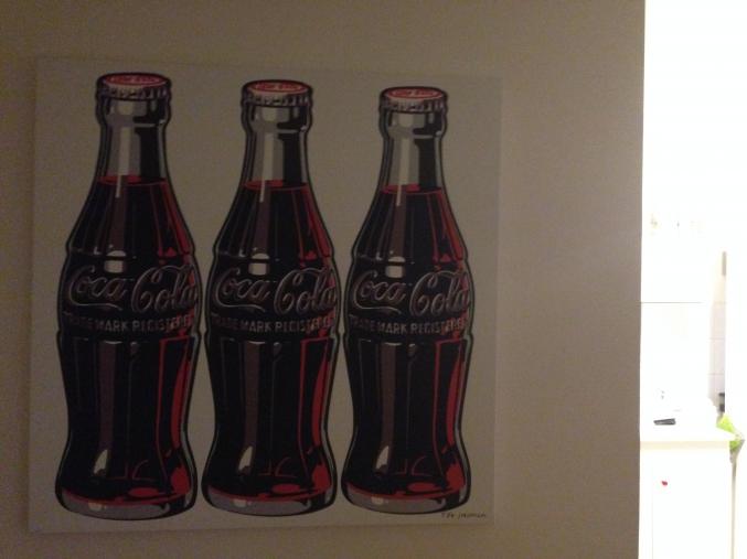 C'est Noel Fans de Coca Cola tableau légendaire