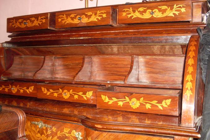SECRETAIRE avec PEINTURE