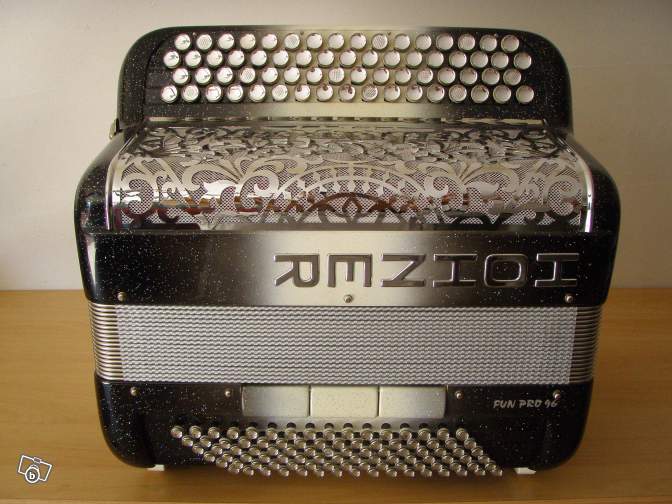 Accordéon HOHNER FUN FLASH DOUBLE BOÎTE DE RES