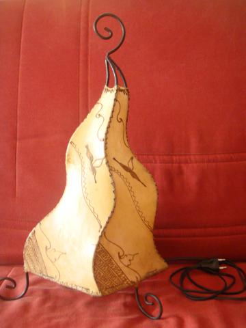 Lampe marocaine couleur beige