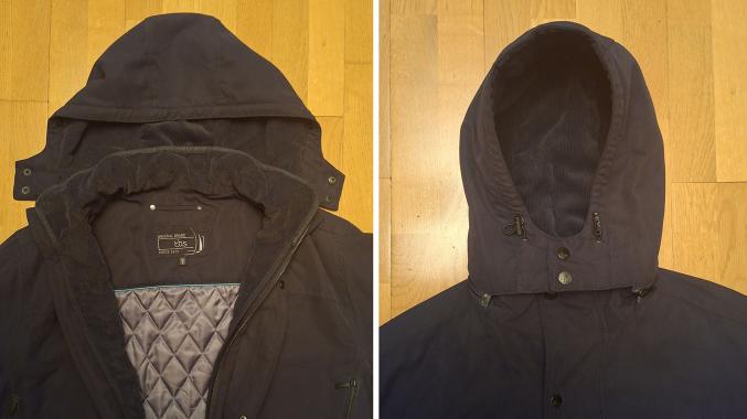 Parka TBS, doublée et ouatinée. Neuve