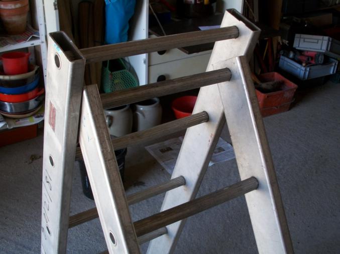 Echelles courtes en aluminium