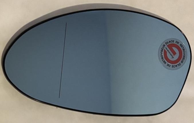 Glace de rétroviseur pour  BMW E90  BMW E91 Touring  BMW Série 1 E87  BMW E92  BMW E81  BMW E93  BMW E82  BMW E88  côté gauche