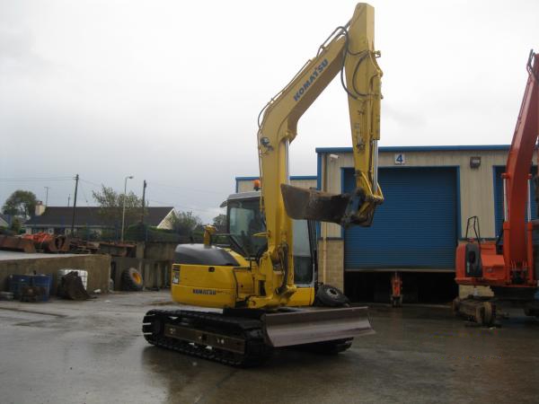 2006 Komatsu PC78MR-6 mini pelle