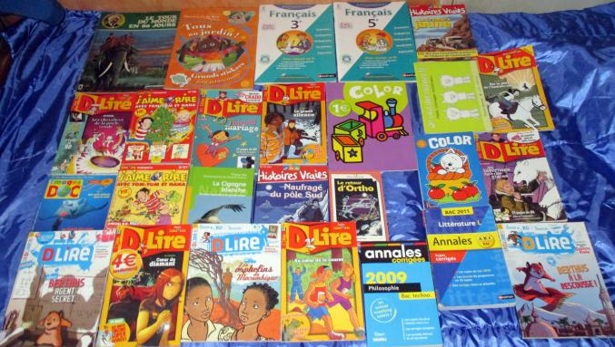66 livres et cd educatifs