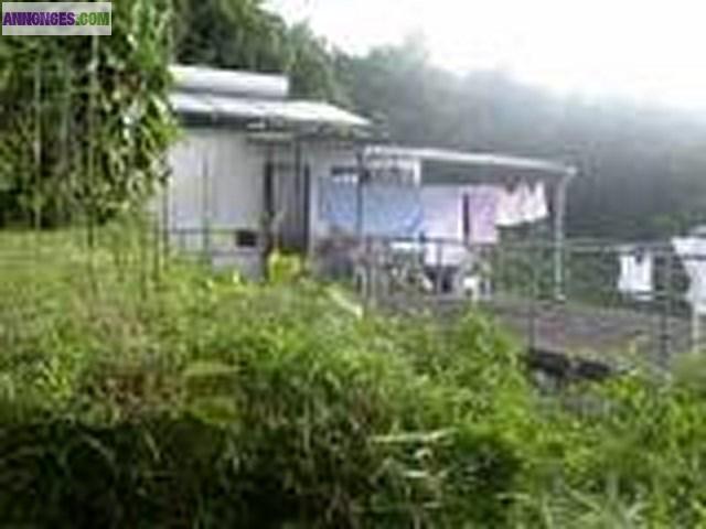 CONSTRUCTION ATYPIQUE F2 + 6 PIÈCES BÉTON + 6 BOX