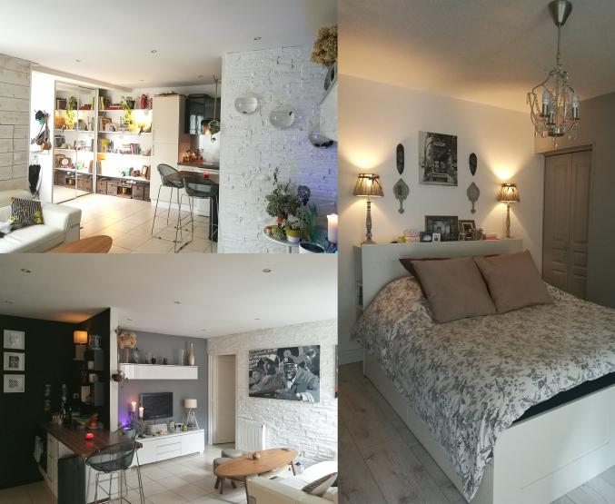 Appartement 3 pièces avec jardin privatif