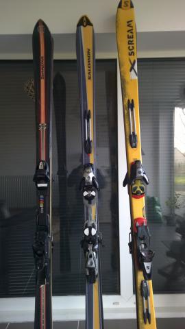 Ski salomon et dynastar