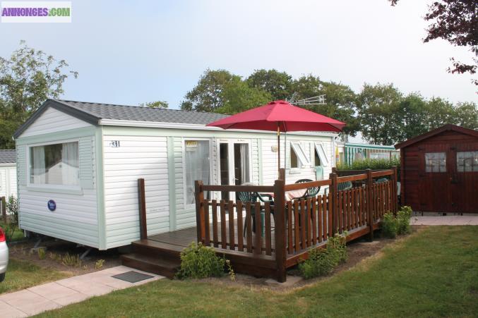 Loue Mobilhome pour 6 personnes à Guérande 44350.