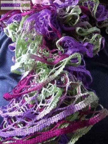 Écharpe froufrou