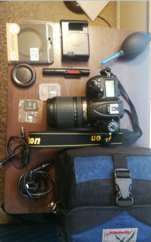 Nikon D7200 plus 18-140 VR