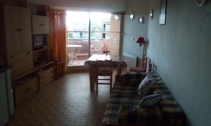 2 pièces cuisine vue de mer