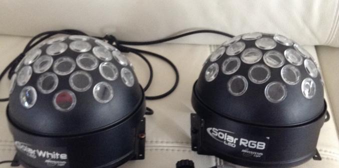 Solar RGB à led