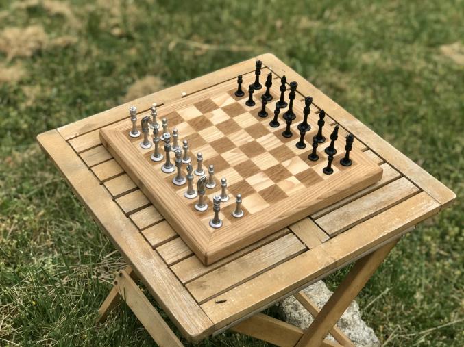 Jeu d'échecs Français fait à l'unité  