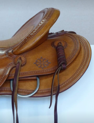 Selle de reining Jeff Smith.