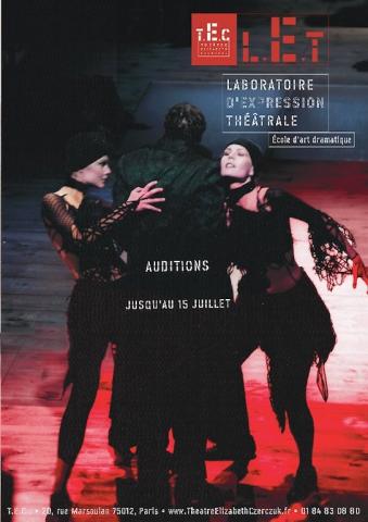 Cours de Théâtre à Paris