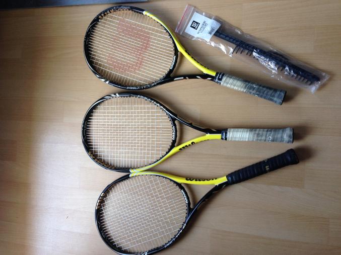 Wilson blx pro tour 18x20 - 3 raquettes