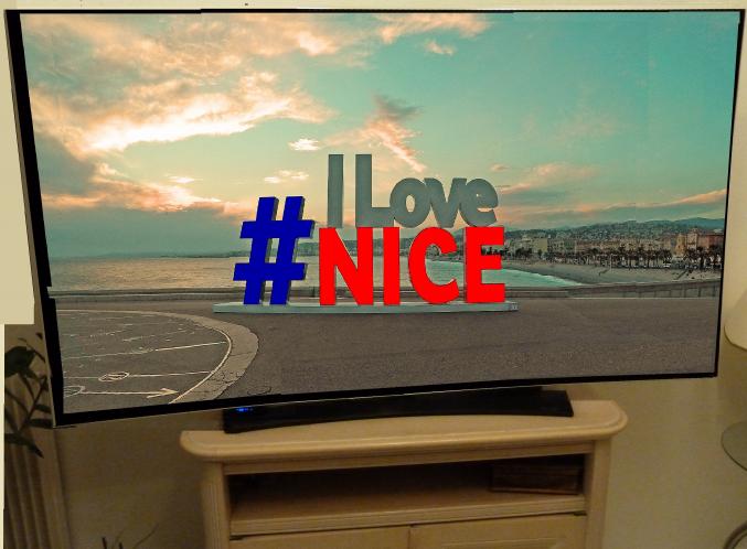 Télé écran plat LG