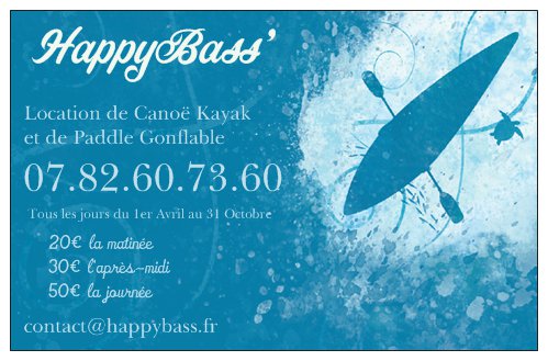 Location canoe kayak et paddle gonflable