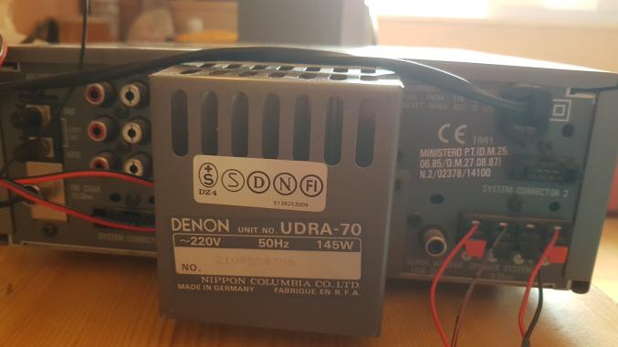Ampli-Tuner DENON UDRA-70 ( chaine hifi midi )