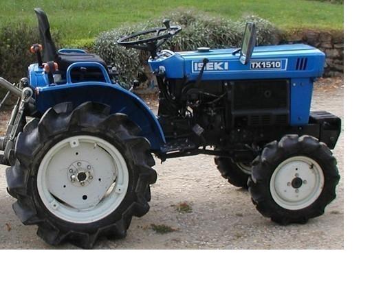 Ma donner MICRO-TRACTEUR iseki TX1510 CARBURANT:DIESEL